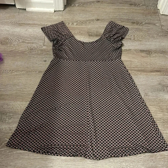 UO Lora Short Sleeve Mini Frock Dress size medium urban outfitters - Picture 6 of 6